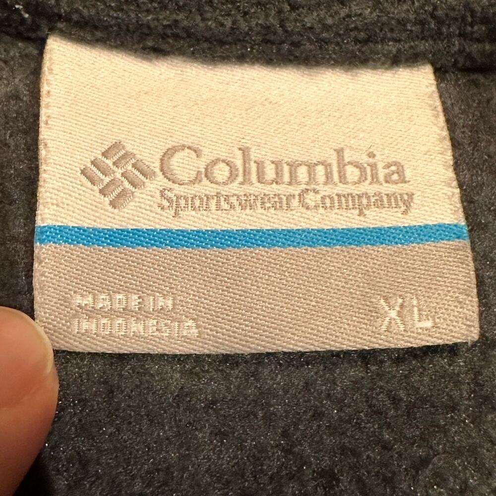 Columbia Women’s XL Charcoal Gray Full Zip Jacket/Coat with Stand Up Collar - Picture 7 of 11